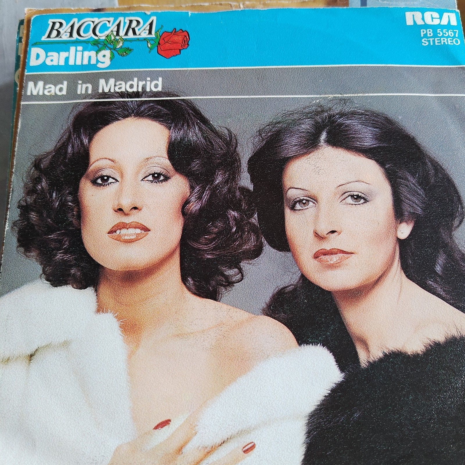Baccara - Darling / Mad in Madrid (7 inch vinyl), Ophalen of Verzenden, Gebruikt, 7 inch, EP