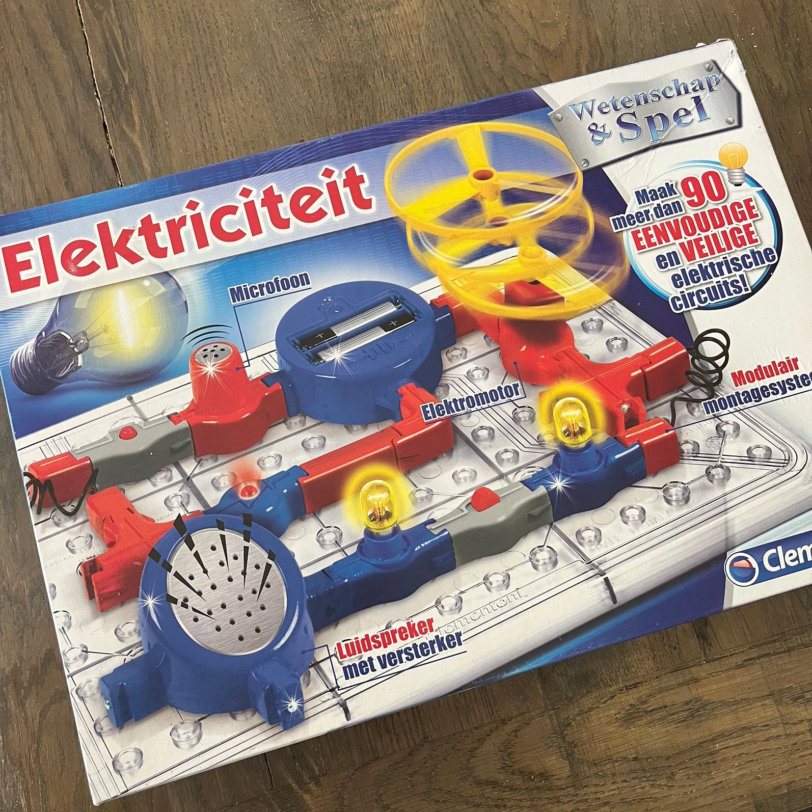 Clementoni Wetenschap & Spel – Elektriciteit – 8+, Kinderen en Baby's, Speelgoed | Educatief en Creatief, Ophalen of Verzenden