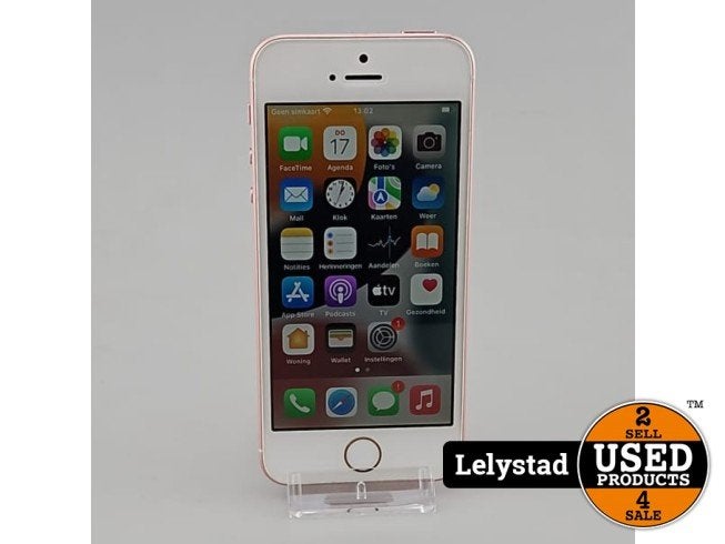 iPhone SE 2016 64GB Roze Bat:83% IOS 15.8.8, Telecommunicatie, Apple, Gebruikt, Support@apple.com, One Apple Park Way
Cupertino, CA 95014
United States