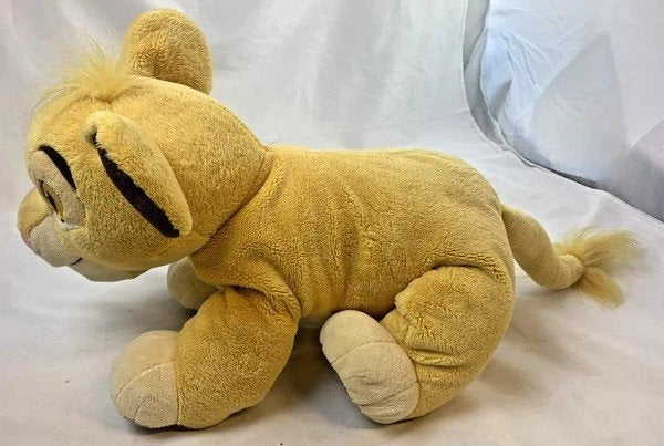 Disney Store Simba knuffel Lion King Leeuwenkoning, Verzamelen, Disney, Verzenden, Leeuwenkoning of Jungle Boek, Zo goed als nieuw