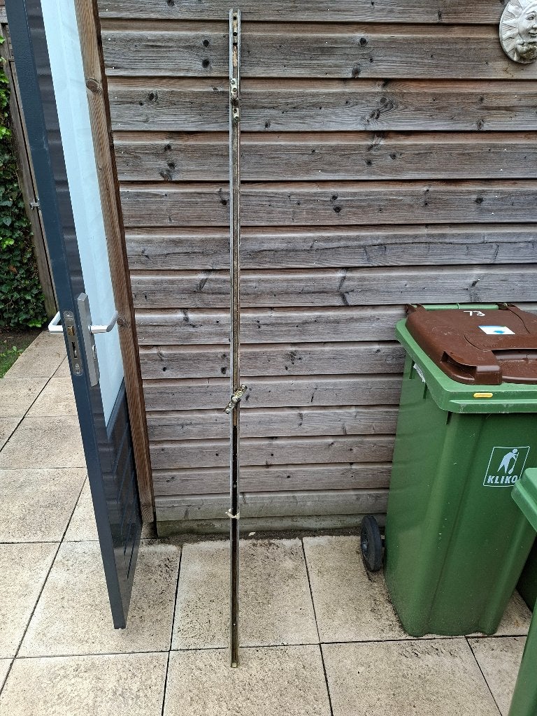 schuifdeurbeslag, Ophalen, Gebruikt, Slot
