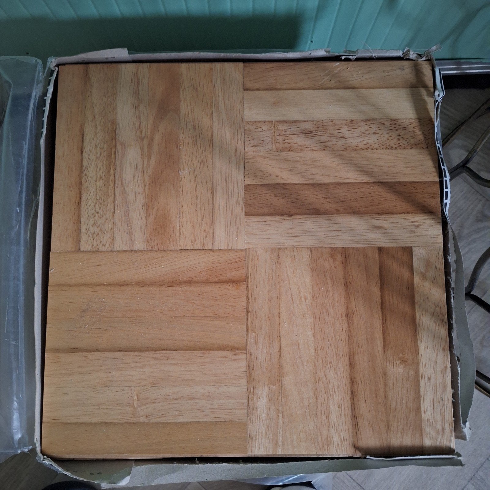 Vintage parket tegels 3.06 m2, Ophalen of Verzenden