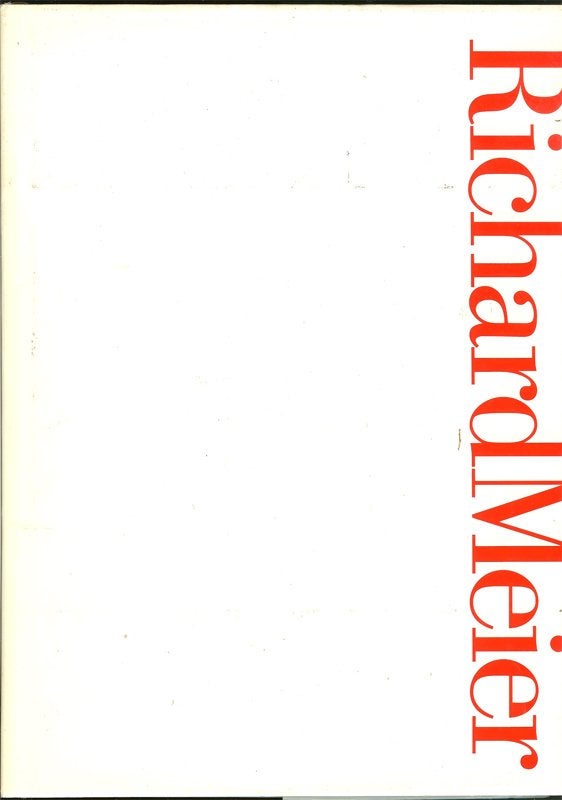 Richard Meier Buildings and projects 1979-1989 St Martins, Ophalen of Verzenden, Zo goed als nieuw, Architecten