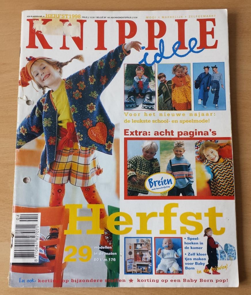 Knippie Idee - Herfst 1998, Kind, Knippie, Ophalen of Verzenden, Nvt