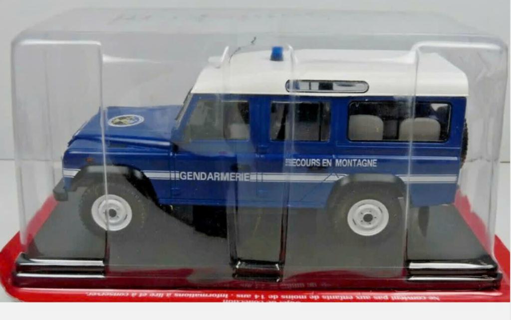Land Rover Defender 110 PGM 2005 GENDARMERIE TEST 1/24, Verzenden, Nieuw, Auto, Overige merken