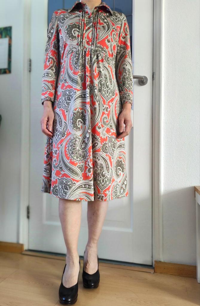 Etro Milano Paisley Jurk - Maat 36/38 - Zo goed als nieuw, Etro Milano, Overige kleuren, Ophalen of Verzenden, Zo goed als nieuw
