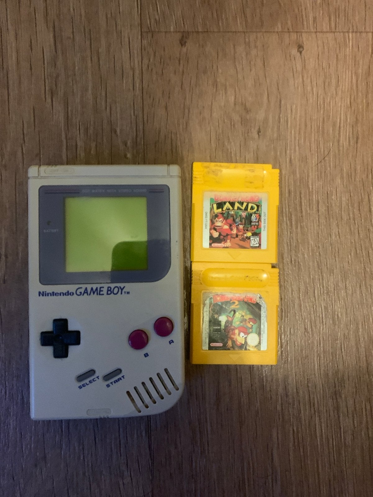 Nintendo Game Boy Classic met 2 games, Ophalen of Verzenden, Gebruikt, Game Boy Classic, Met games