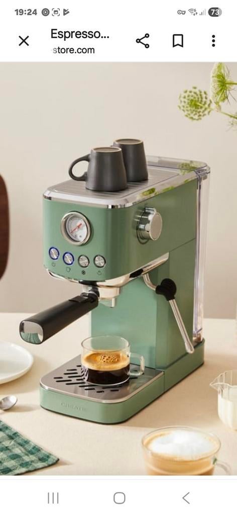 Expresso koffie apparaat, Ophalen, Zo goed als nieuw, Koffiemachine