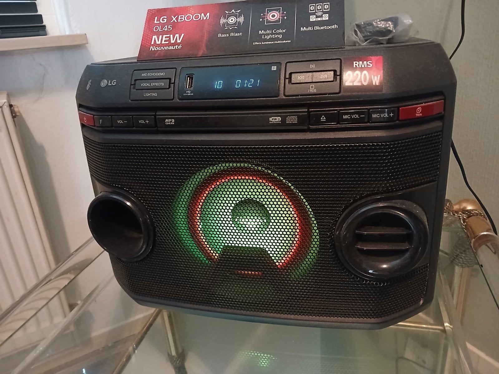 LG X Boom Box, Ophalen, Zo goed als nieuw, Subwoofer, Overige merken