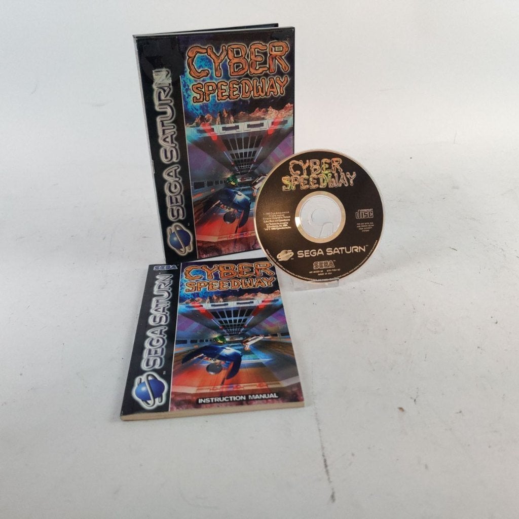 Cyber SpeedWay Sega Saturn || Nu voor maar €39,99, 1 speler, Ophalen of Verzenden, X, Vanaf 3 jaar