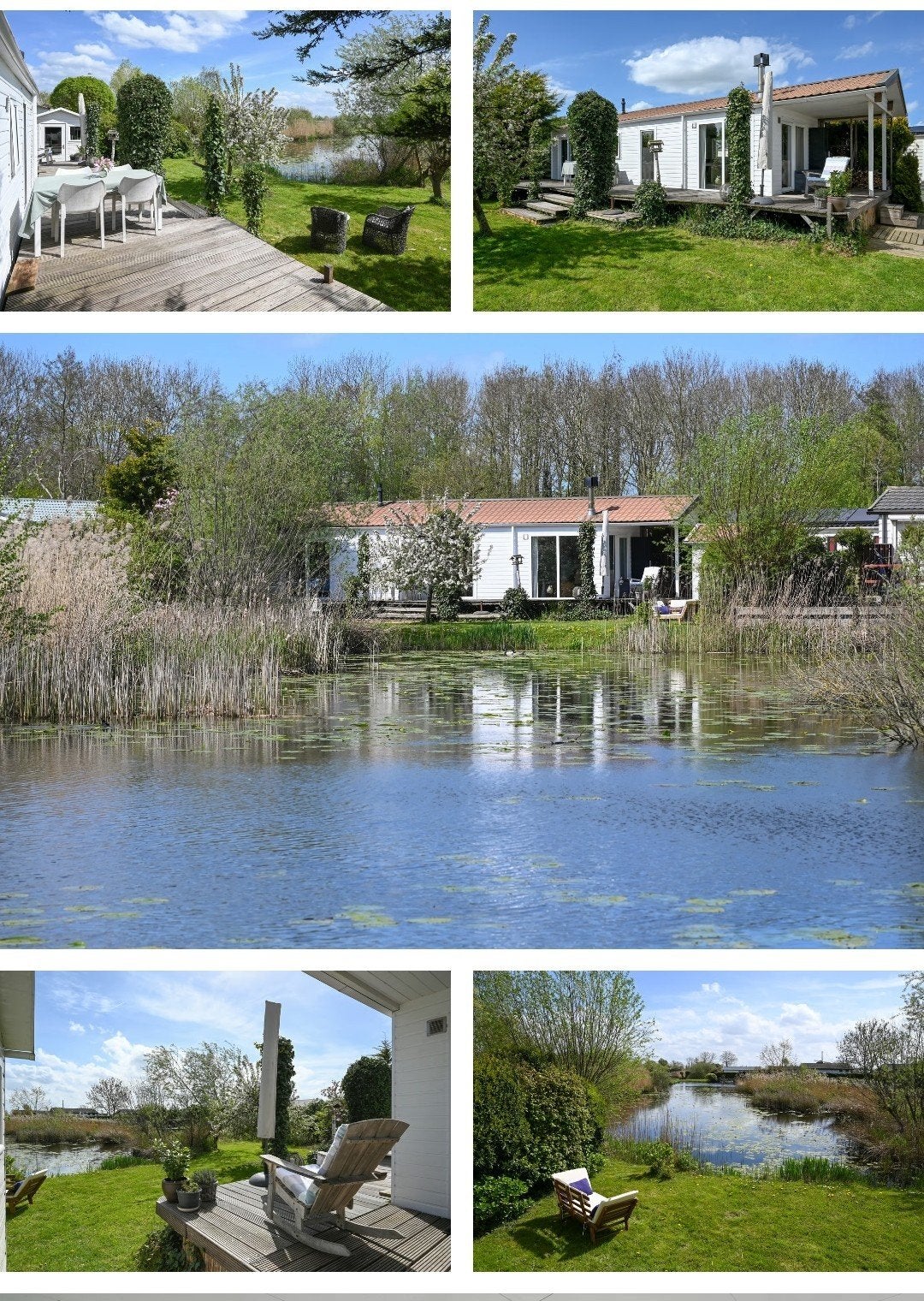 Recreatiewoning, hele jaar open, op eigen grond!, Huizen en Kamers, Recreatiewoningen te koop, Chalet, Amsterdam, 2 slaapkamers