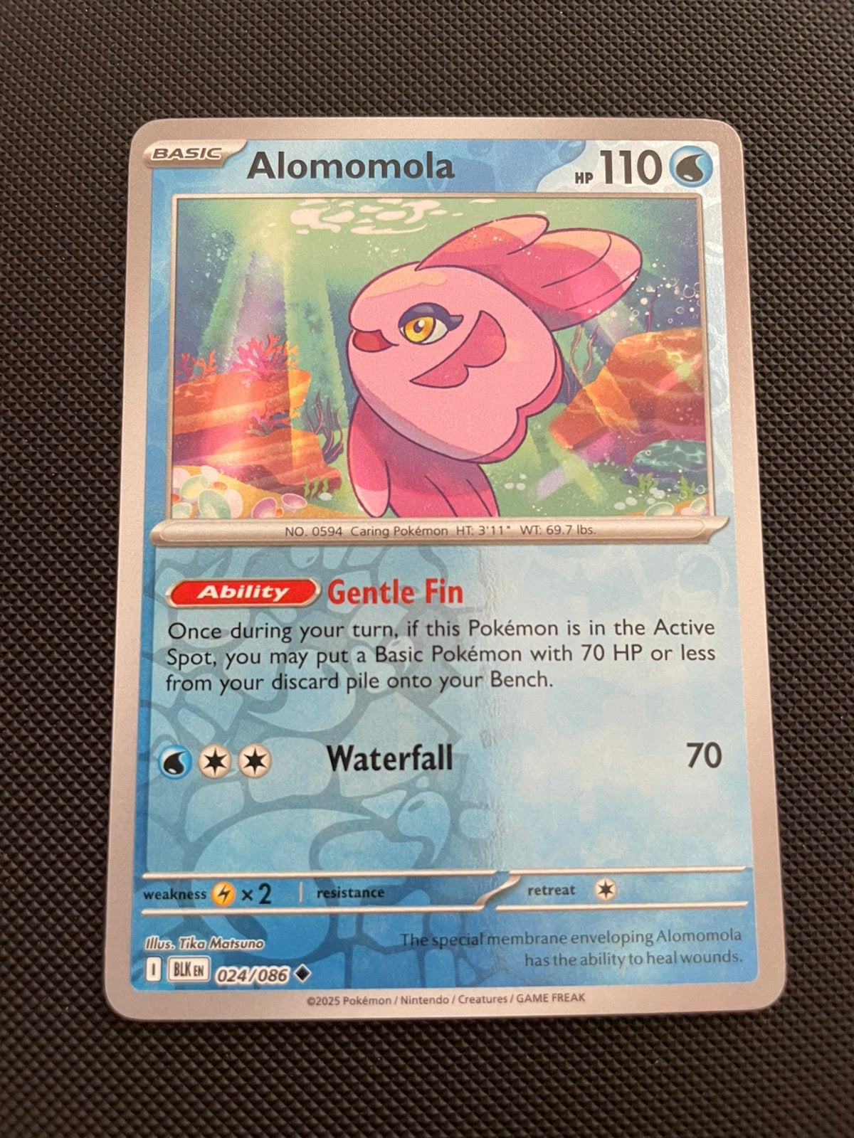 Alomomola 024/086 Reverse Holo Black Bolt Packfresh, Verzenden, Zo goed als nieuw