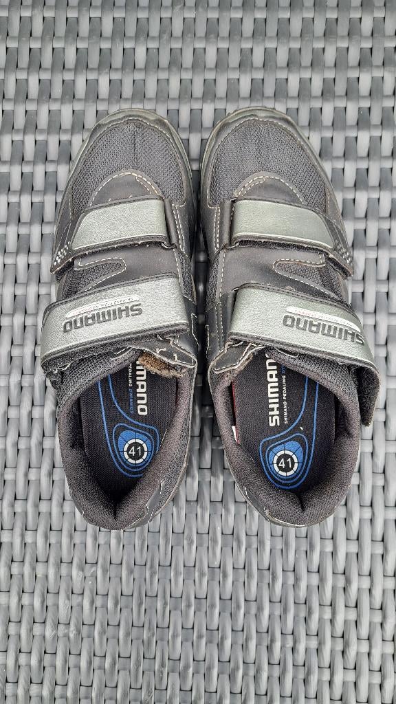 SPD plaatjes compleet met Shimano schoenen maat 41, Schoenen, Ophalen of Verzenden, Zo goed als nieuw, Shimano