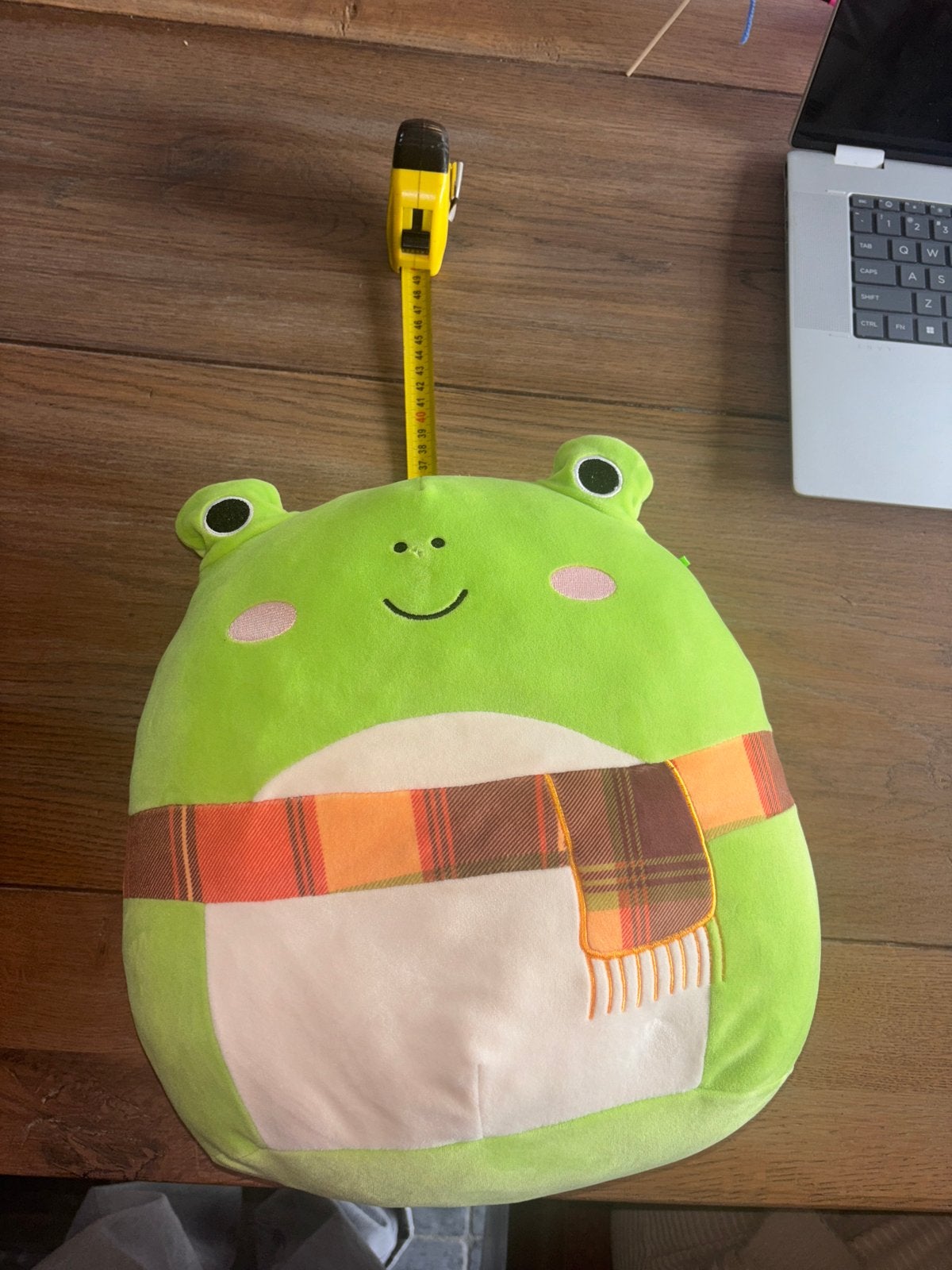 Squishmallows in diverse maten - Zo goed als nieuw, Kikker, Ophalen of Verzenden, Zo goed als nieuw, Middelgroot (20 tot 80 cm)