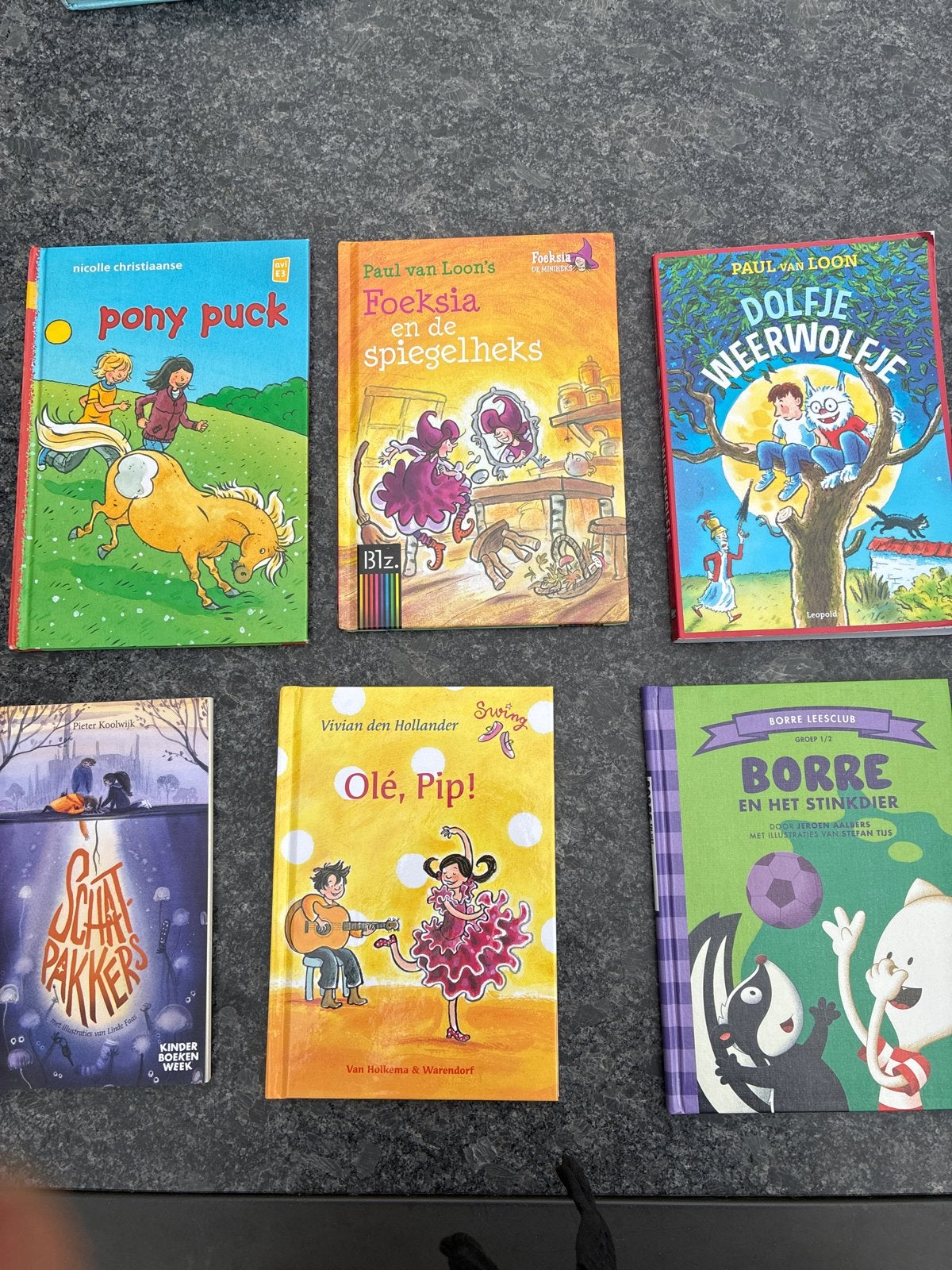 Vanaf 6 jaar: Kinderboeken, zowel voorlezen als zelf lezen, Ophalen of Verzenden, Gelezen