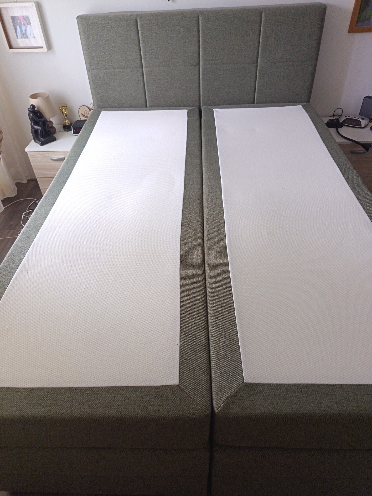 Boxspring Leen Bakker Liv 140 x 200 cm met opbergruimtes, Huis en Inrichting, Slaapkamer | Boxsprings, Ophalen, Tweepersoons, 140 cm