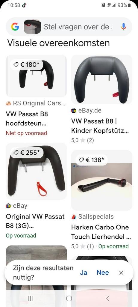 Leren Hoofdsteunen voor VW, Ophalen of Verzenden