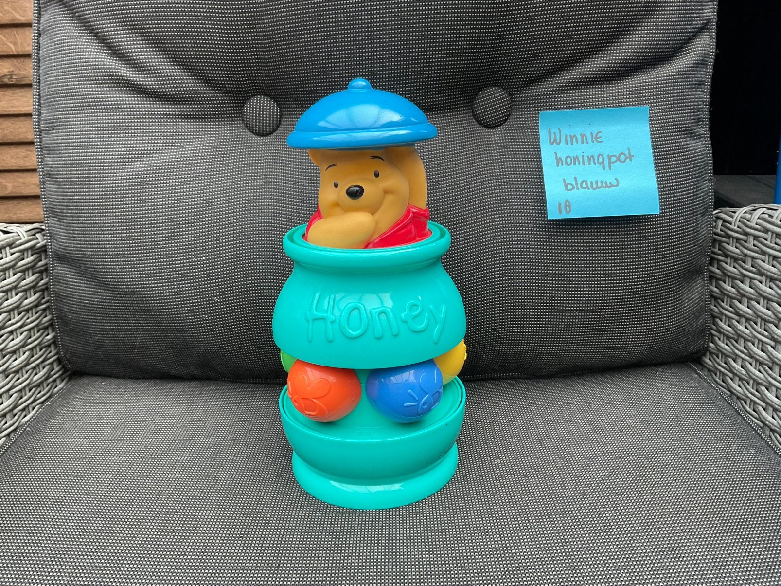 Gebruikte, niet kapot,gebruikssporen, Disney Winnie the Pooh, Ophalen, Winnie de Poeh of vrienden, Gebruikt, Beeldje of Figuurtje