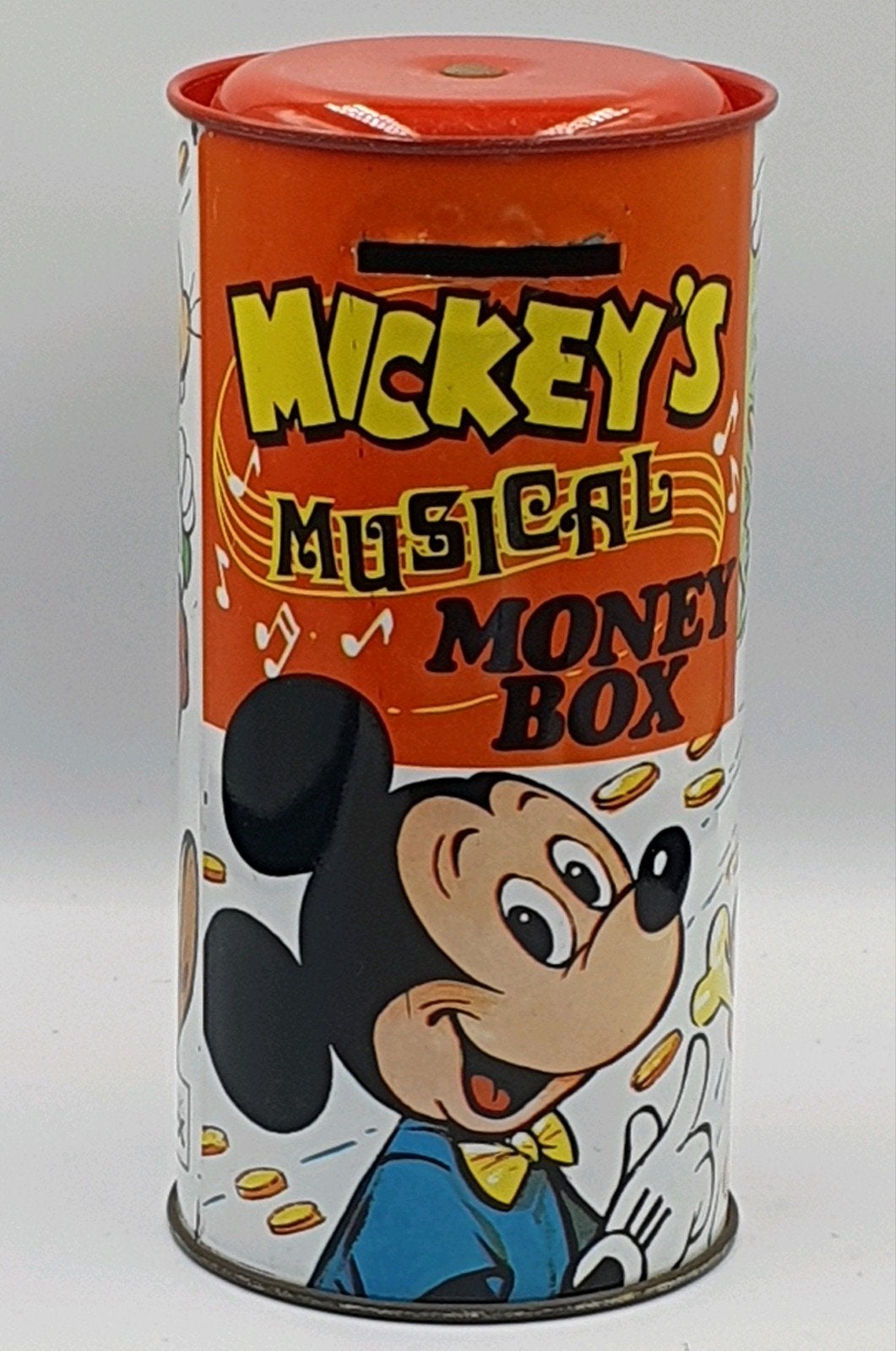 Vintage Disney spaarpot - Donald Duck, Goofy, Mickey Mouse, Ophalen of Verzenden, Donald Duck, Gebruikt, Overige typen