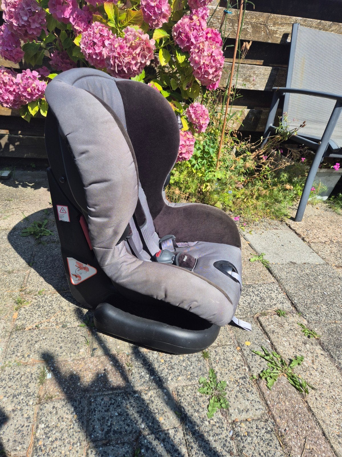 Maxi-Cosi Priori SPS autostoel met badstof zomerhoes, Kinderen en Baby's, Autostoeltjes, Ophalen, 9 t/m 18 kg, Slaapstand, Maxi-Cosi