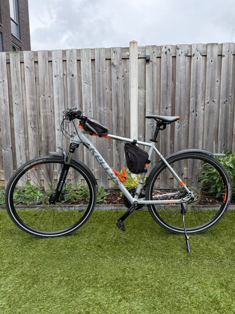 Kellys Phanatic crossfiets 28 inch maat 21 hydr. schijfrem, Fietsen en Brommers, Ophalen, 24 inch of meer, Gebruikt, Aluminium