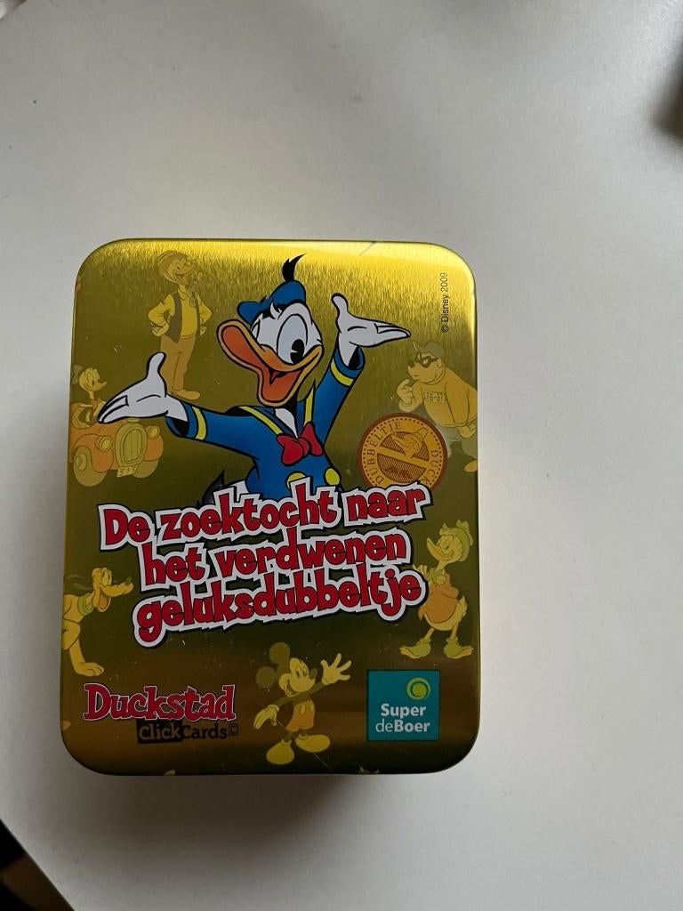 Donald Duck doosje, Verzamelen, Ophalen, Overige figuren, Gebruikt, Overige typen