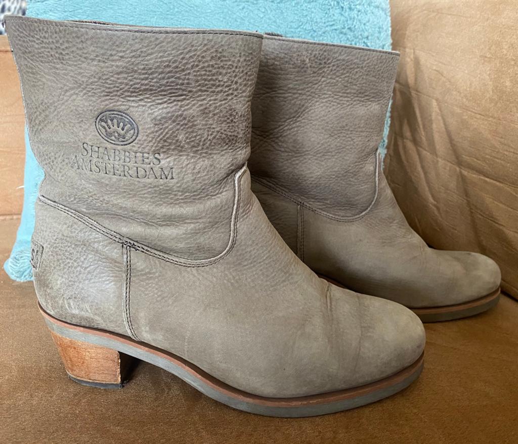 Stoere Shabbies laarsjes, Overige kleuren, Verzenden, Lage of Enkellaarzen, Zo goed als nieuw
