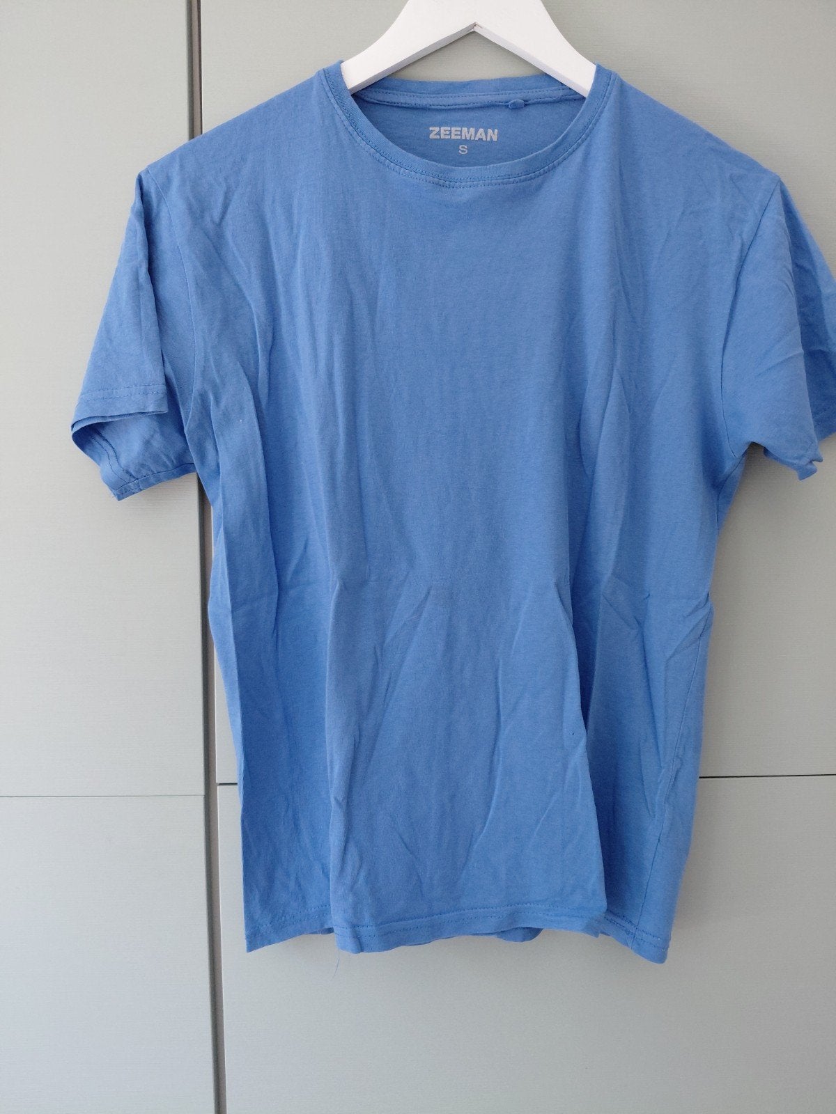 Zeeman T-shirt - Maat S - Blauw, Kleding | Heren, T-shirts, Zo goed als nieuw, Maat 46 (S) of kleiner, Zeeman, Verzenden