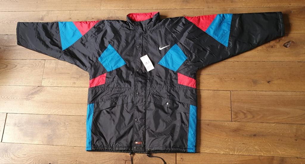 vintage Nike heren jack XL NIEUW > nooit gedragen, Ophalen, Zwart, Overige typen, Nike