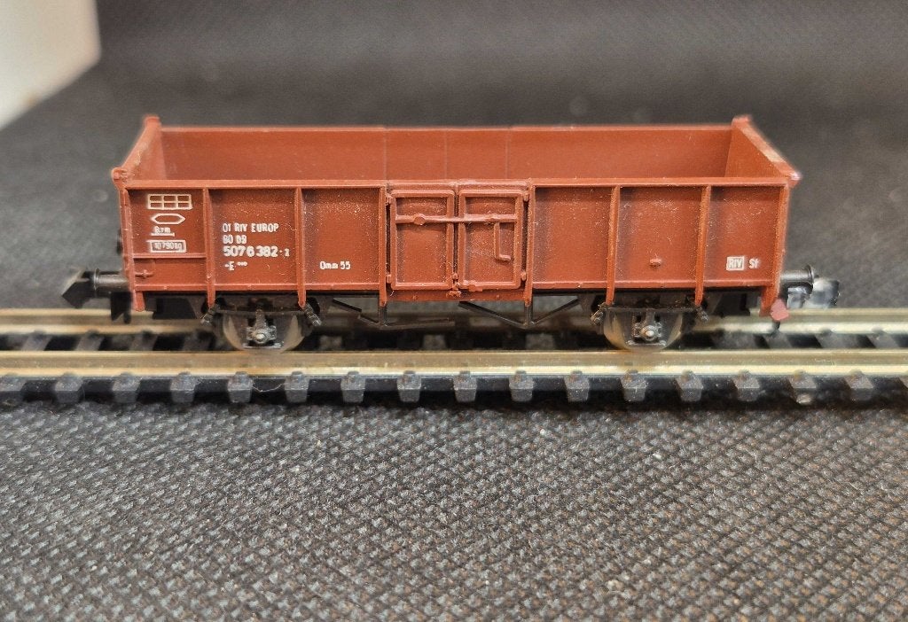 Rivarossi 9317 - open goederenwagen E (15775), Overige merken, Gebruikt, Gelijkstroom, Wagon