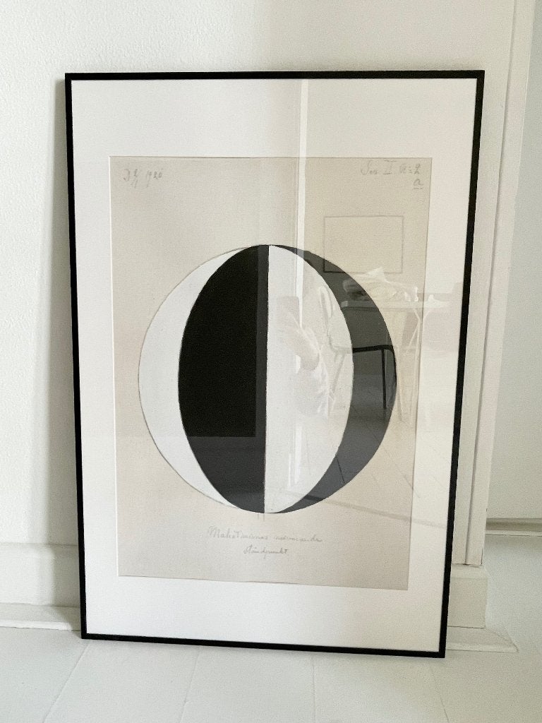 Poster in lijst ‘Standpunkt’ Hilma af Klint, Ophalen, Rechthoekig Staand, Met lijst, Zo goed als nieuw