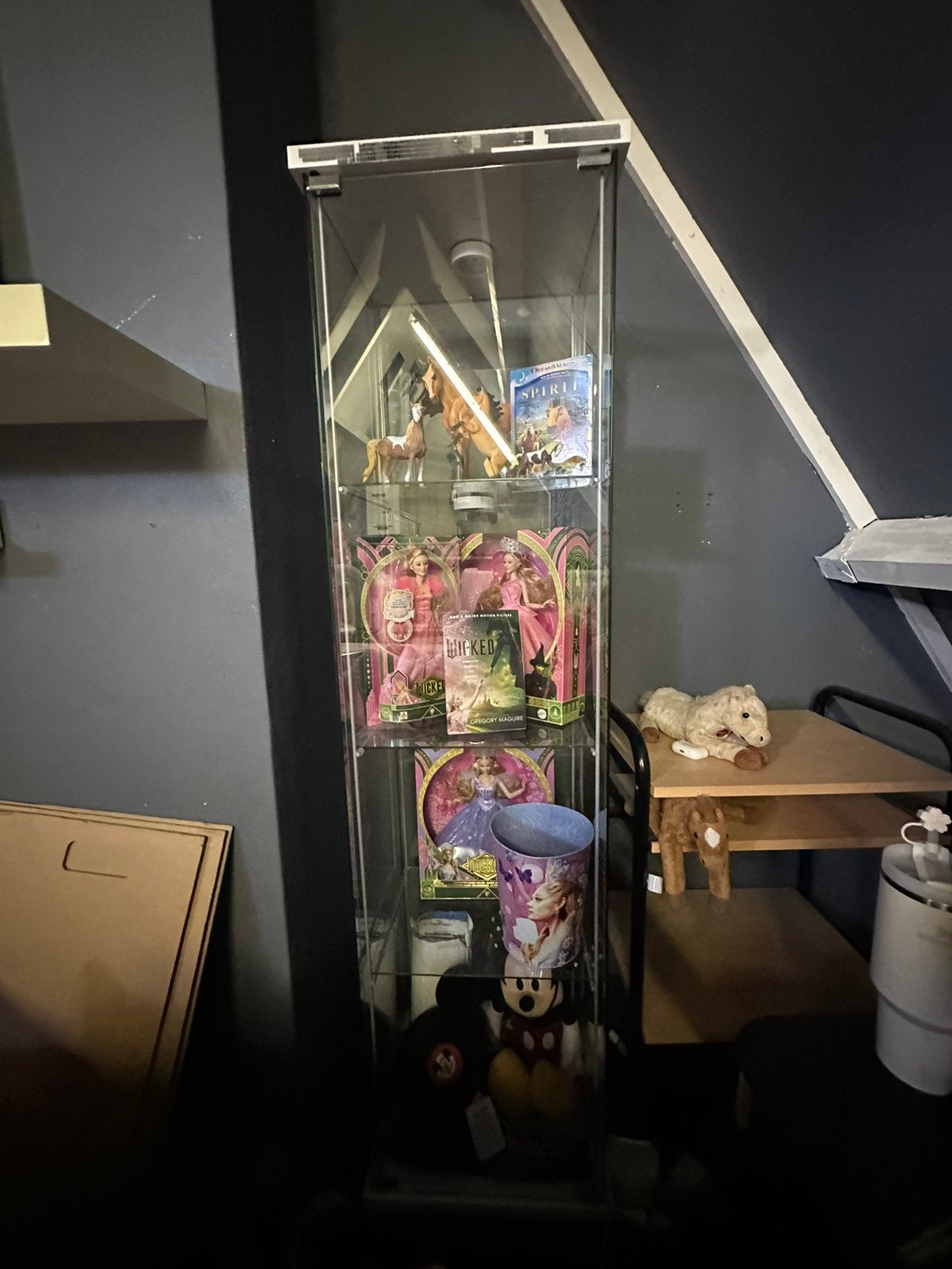 Vitrine kast ikea, Ophalen, Met plank(en), 50 tot 100 cm, 150 tot 200 cm