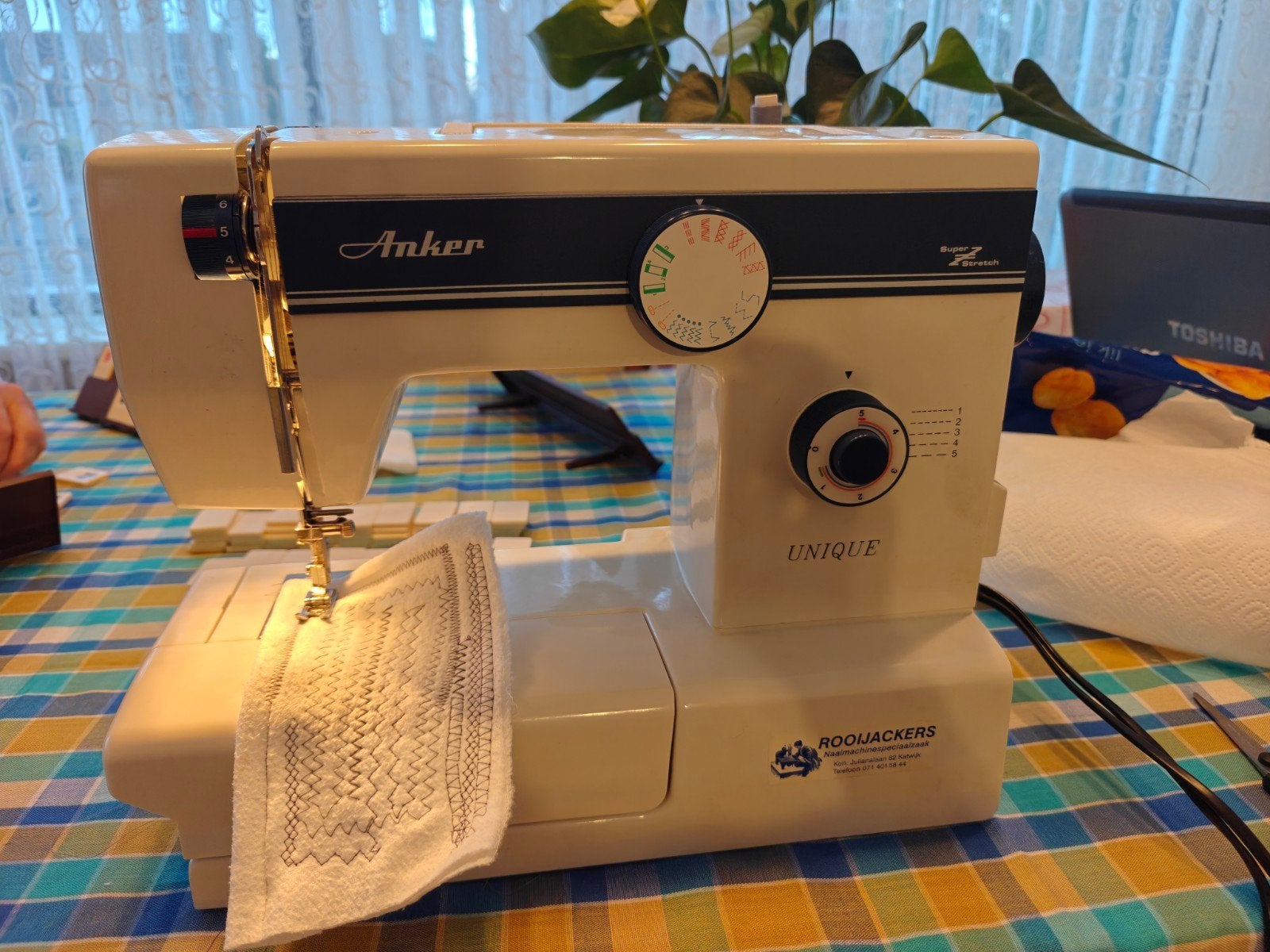 Goede Anker 1100XL Naaimachine, Ophalen, Zo goed als nieuw, Naaimachine, Overige merken