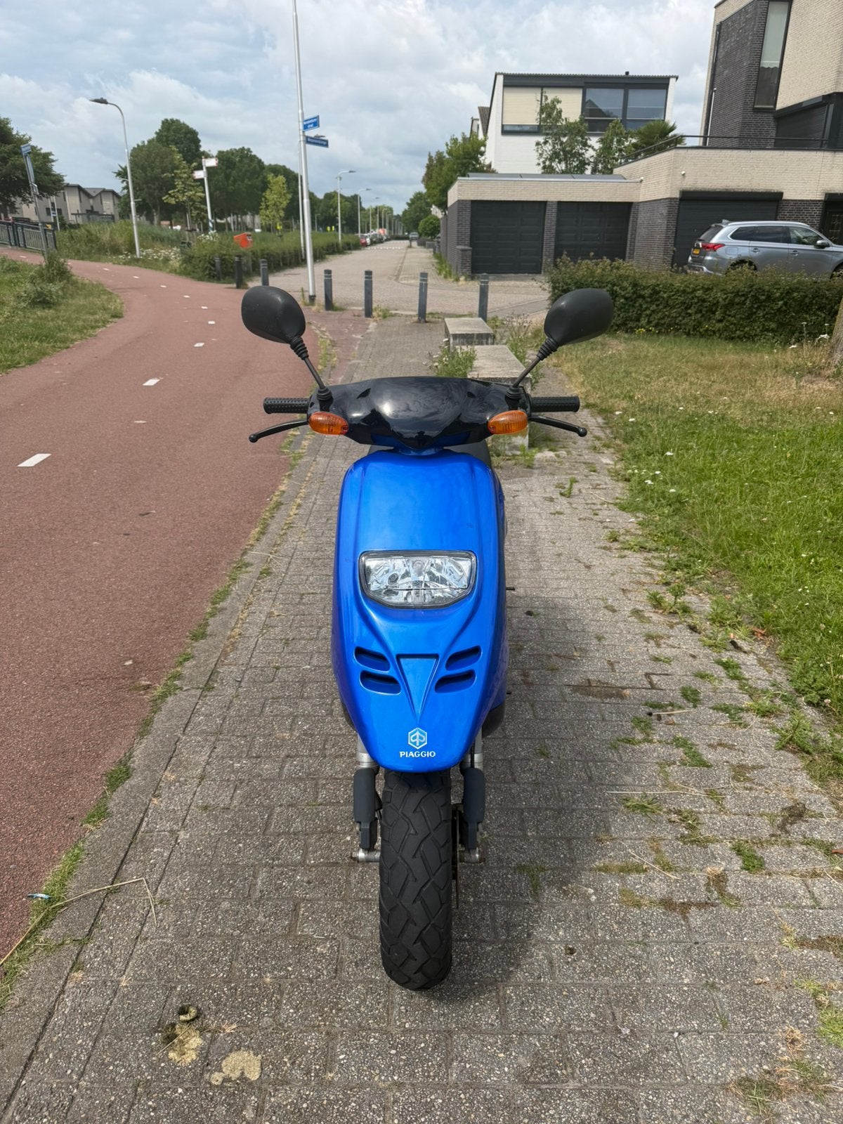 Piaggio Typhoon Scooter - Blauw, Goed Onderhouden, Ophalen, Zo goed als nieuw, Tweetakt, Overige modellen