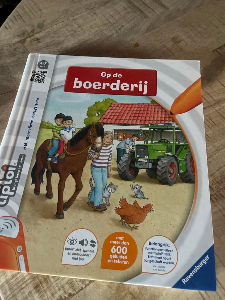 Ravensburger tiptoi Op de boerderij (4-7 jaar), Kinderen en Baby's, Speelgoed | Educatief en Creatief, Ophalen of Verzenden, Gebruikt