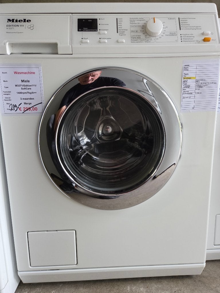wasmachine - Miele - 7kg - A++ UITVERKOOP!