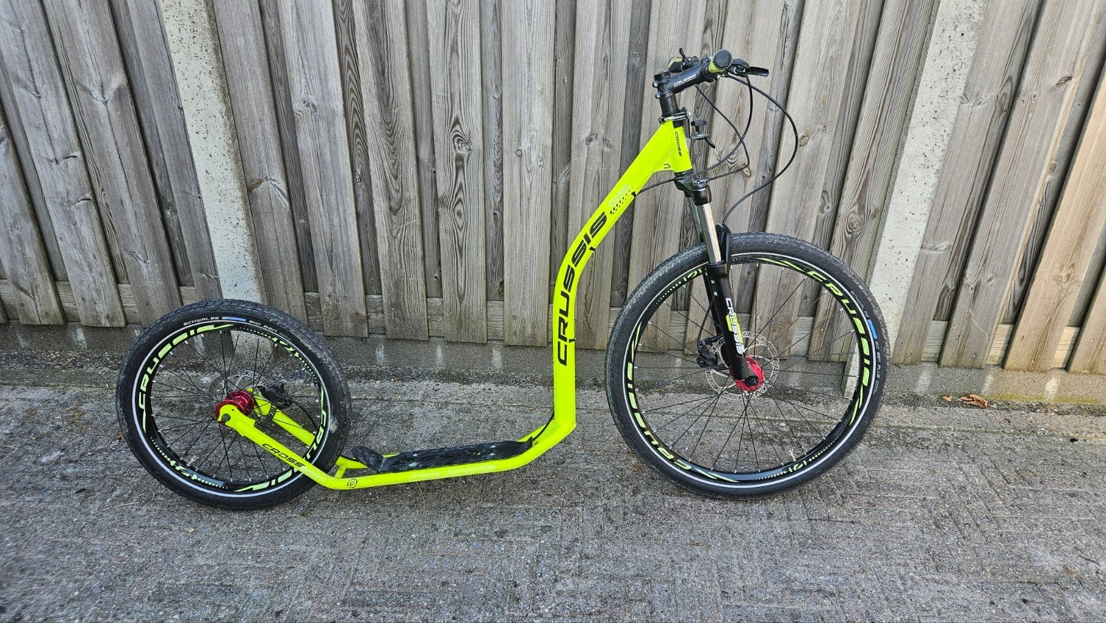 Crussis Cross Step - Zo goed als nieuw, Fietsen en Brommers, Steps, Ophalen, Zo goed als nieuw, Kickbike, Crussis
