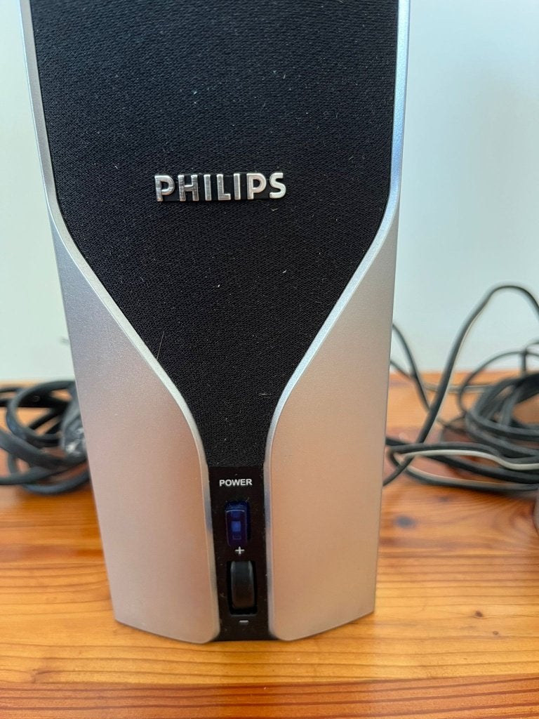 Philips Mutimedia Speaker System SPA 3200/00, Computers en Software, Pc speakers, Ophalen of Verzenden, Gebruikt, Audiokanaal 2