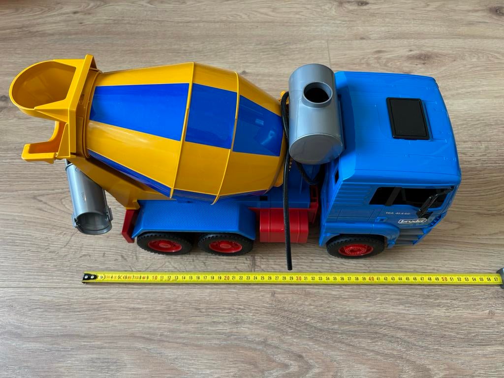 Bruder MAN Betonmixer Speelgoedwagen - 50 cm, Kinderen en Baby's, Speelgoed | Speelgoedvoertuigen, Ophalen, Gebruikt