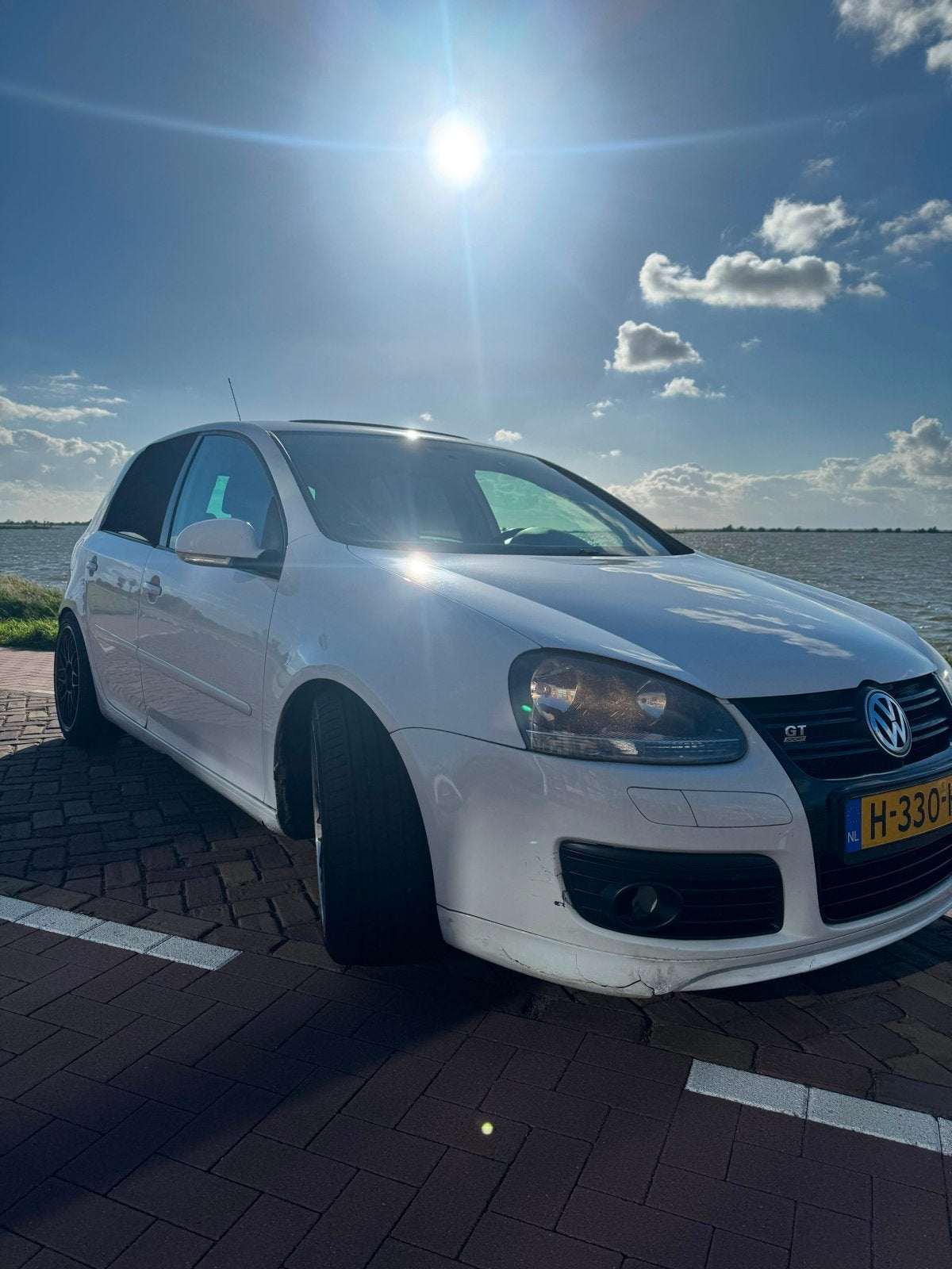 Volkswagen Golf 5 GT Sport 1.4 TSI | Schuifdak | Navi, Auto's, Wit, 14 km/l, Stationwagon, Particulier
