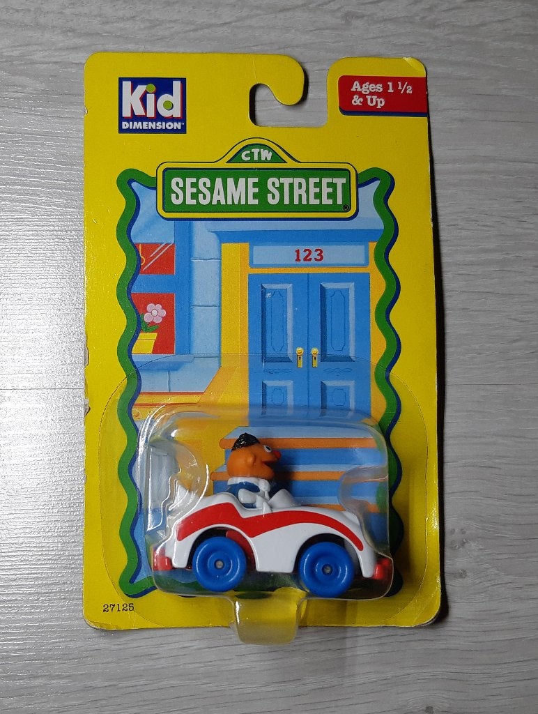 Sesam Straat Metalen autootjes : Kid Dimension : 1993, Verzenden, Gebruikt