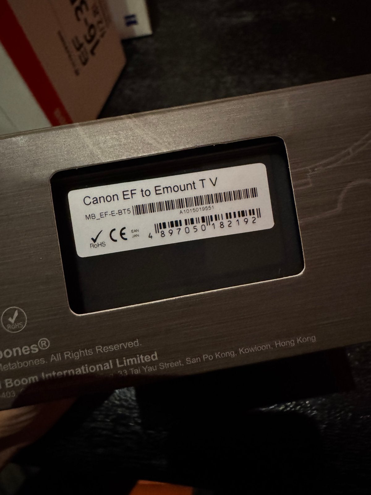 Foto 3 van Metabones Canon EF naar Sony E-mount T V