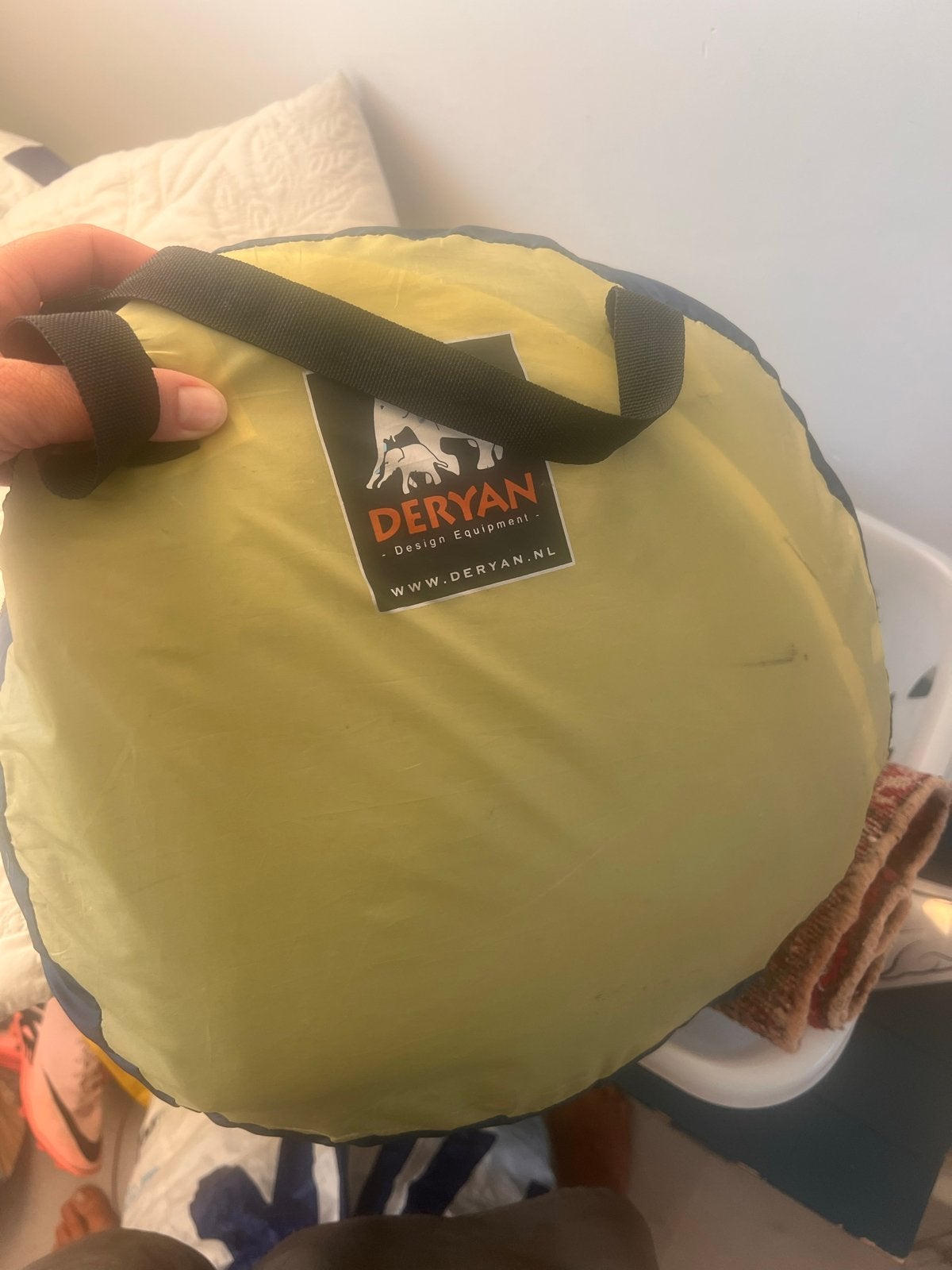 Deryan Travel Cot / Reisbedje, Caravans en Kamperen, Ophalen of Verzenden, Gebruikt, Tot en met 2