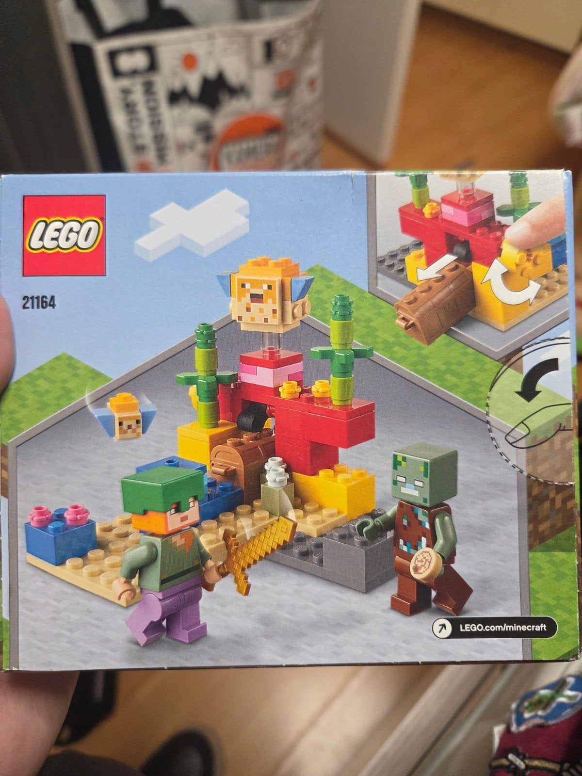 Minecraft lego, ongeopend!, Minecraft, Nieuw, Ophalen of Verzenden, Complete set