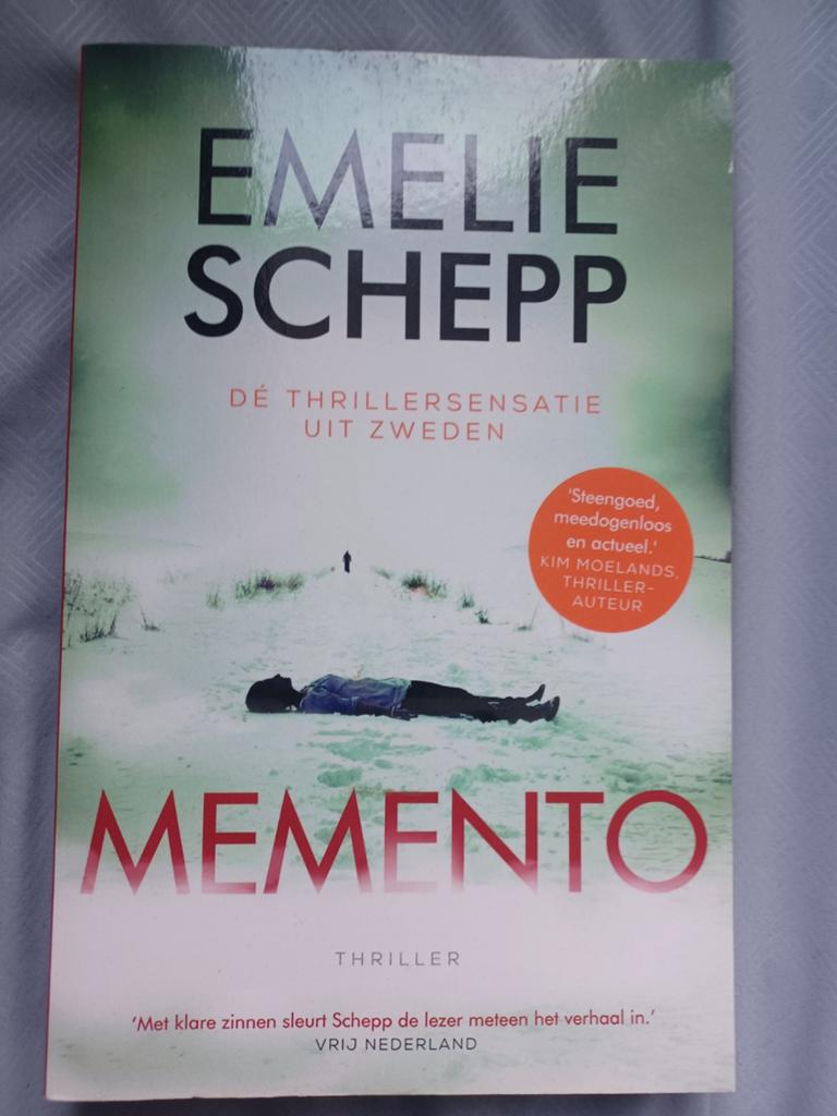 Memento. Emelie Schepp, Boeken, Ophalen of Verzenden, Zo goed als nieuw
