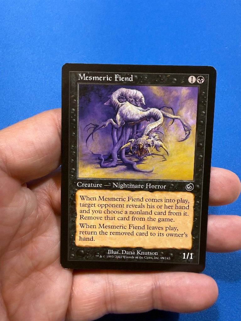 Mesmeric Fiend 3x - €9,-, Ophalen of Verzenden, Zo goed als nieuw, Losse kaart