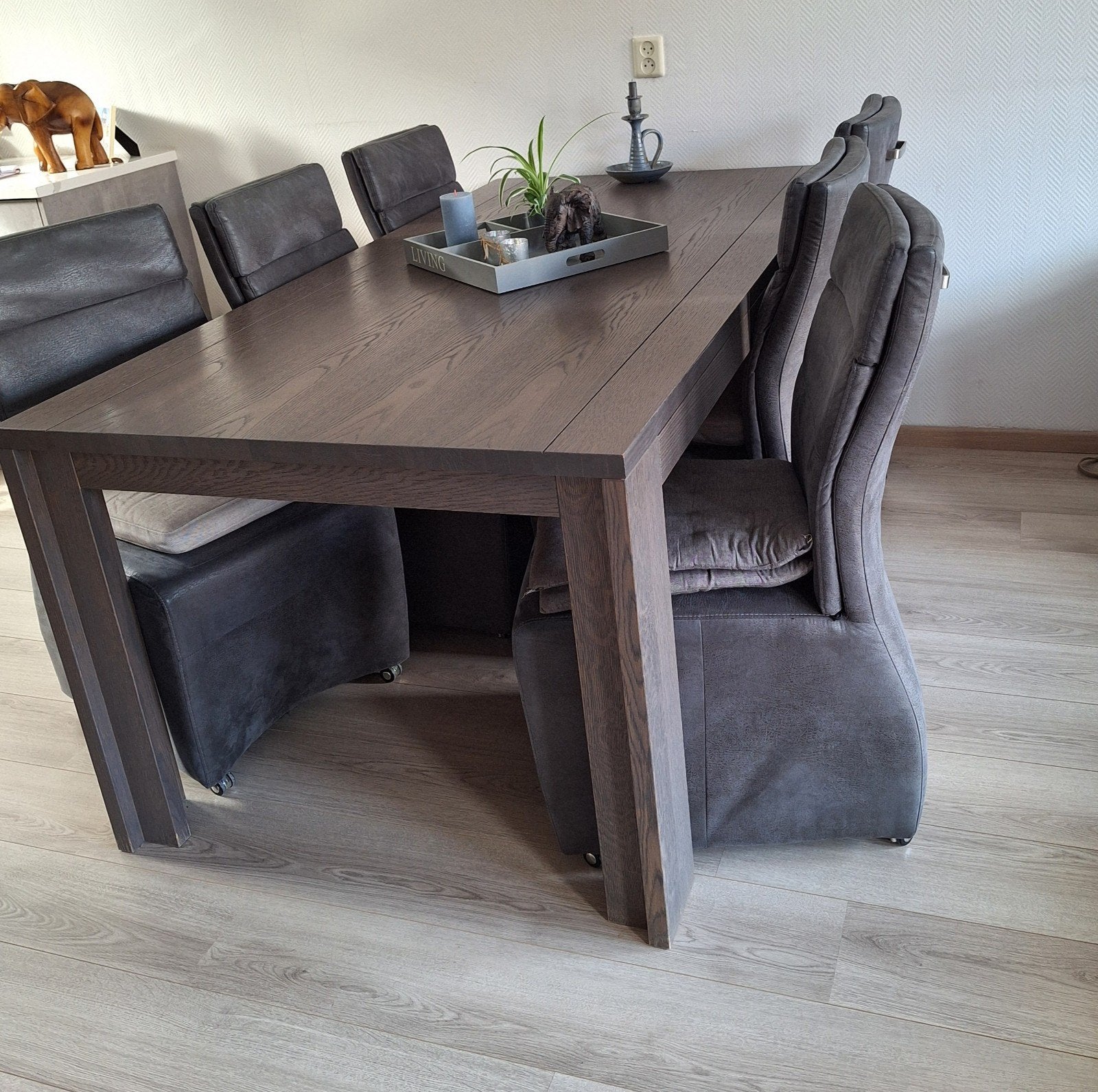 Eetkamerstoelen, Huis en Inrichting, Ophalen, Minder dan 75 cm, 50 tot 75 cm