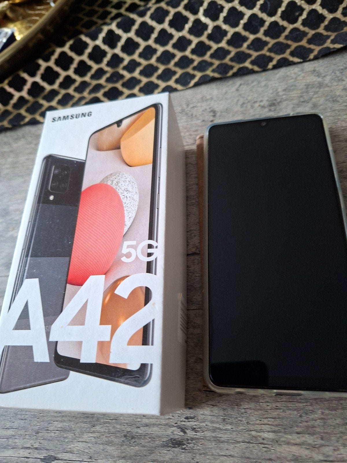 TE KOOP IN NIEUWSTAAT DE SAMSUNG GALAXY A 42 128 GB 5G, Telecommunicatie, Mobiele telefoons | Samsung, Zwart, Ophalen of Verzenden