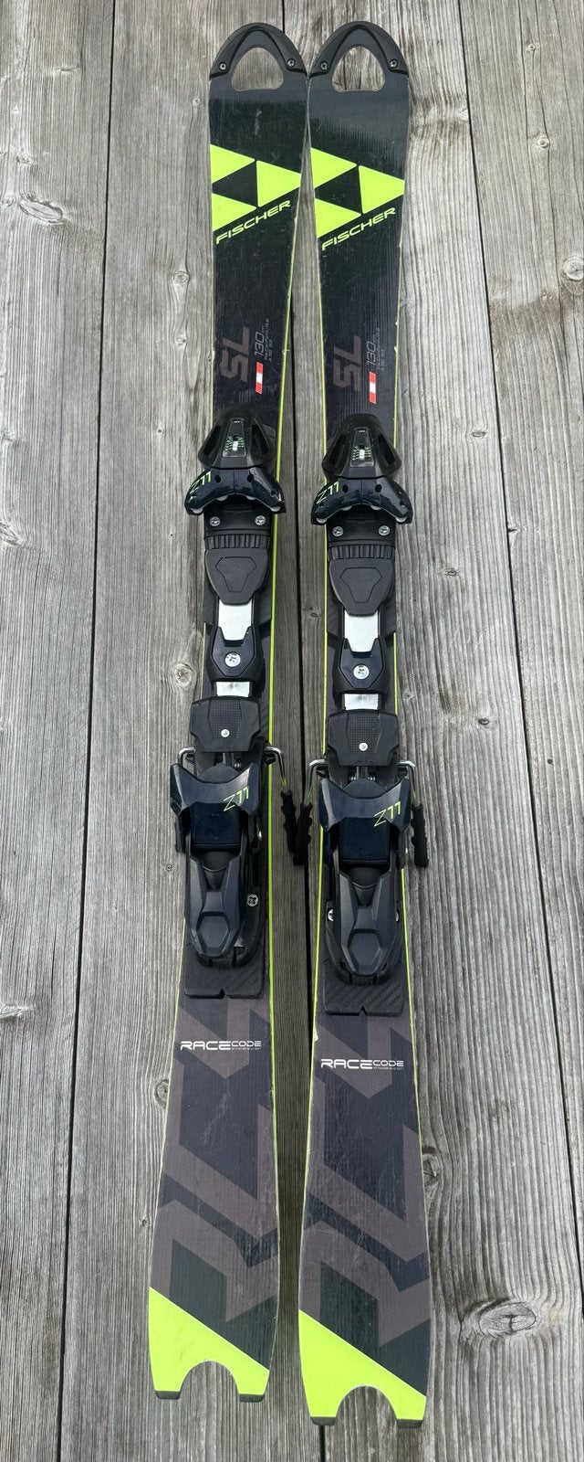 Fischer RC4 Worldcup SL Junior 130 cm met Z11 bindingen, Sport en Fitness, Ophalen, 100 tot 140 cm, Carve, Skiën