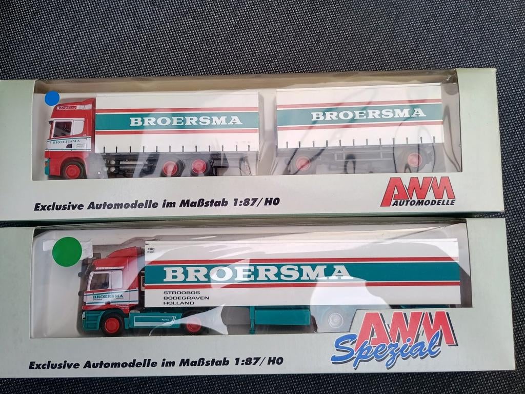 Broersma  Stroobos !, Hobby en Vrije tijd, Modelauto's | 1:87, Ophalen of Verzenden, Zo goed als nieuw, Bus of Vrachtwagen, AWM